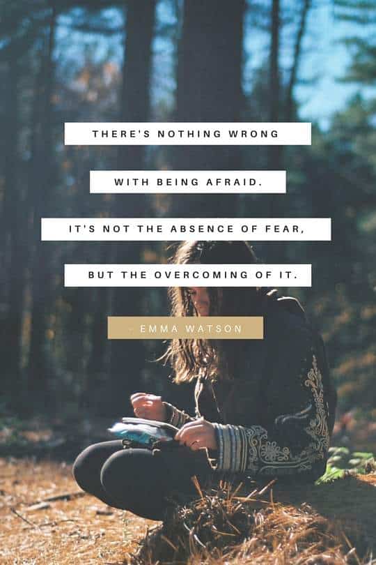 Overcome Fear | Covetboard Quotes