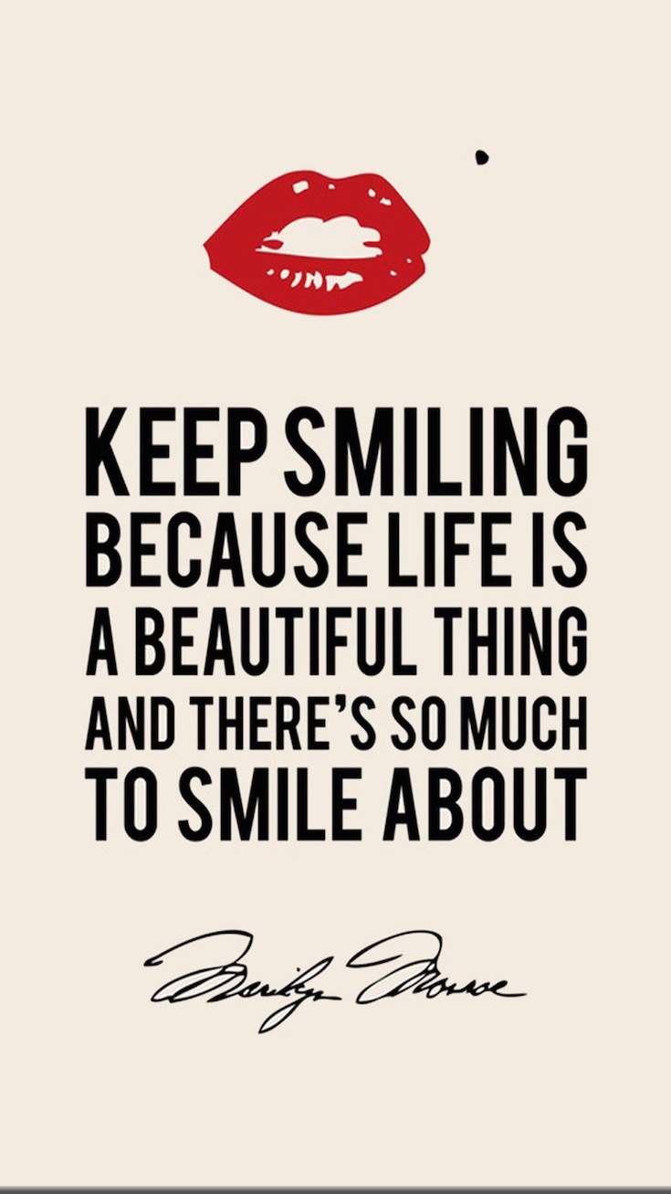 Keep Smiling | Covetboard Quotes