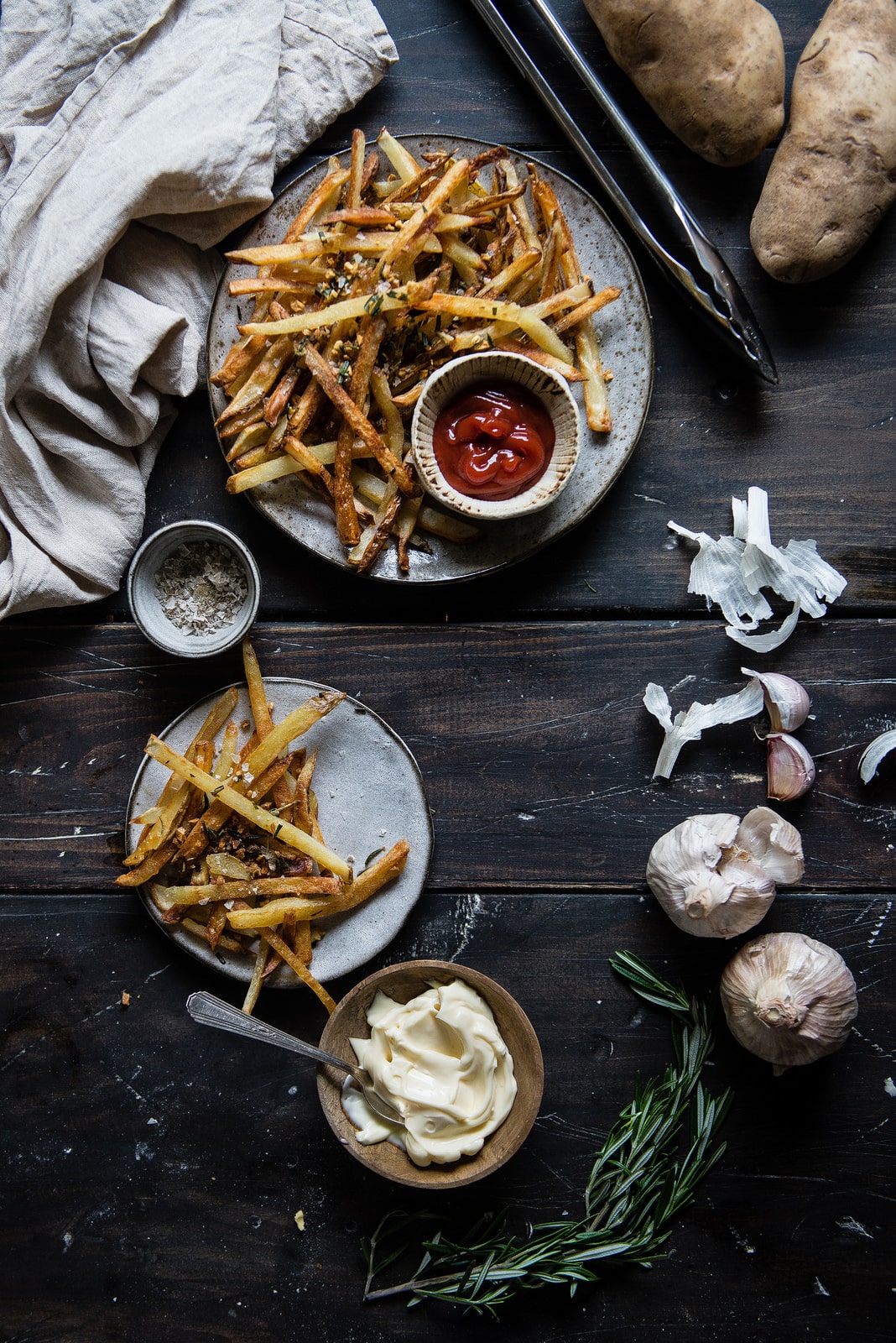 Crispiest Oven Fries | Two Red Bowls | Covetboard