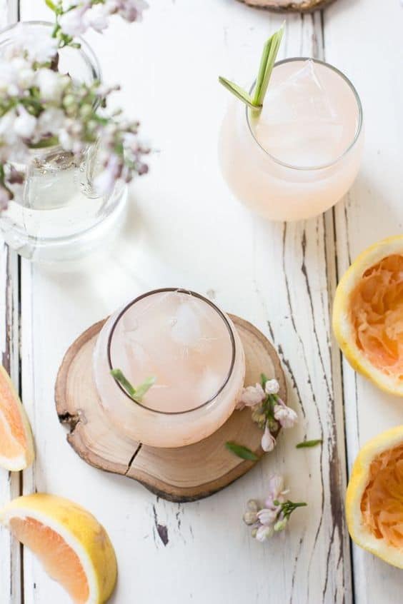 Grapefruit & Ginger Sake Cocktails | The Bojon Gourmet | Covetboard Classic Home Lifestyle