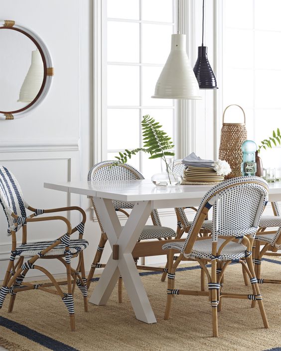 Riviera Side Chair | Serena & Lily | Covetboard