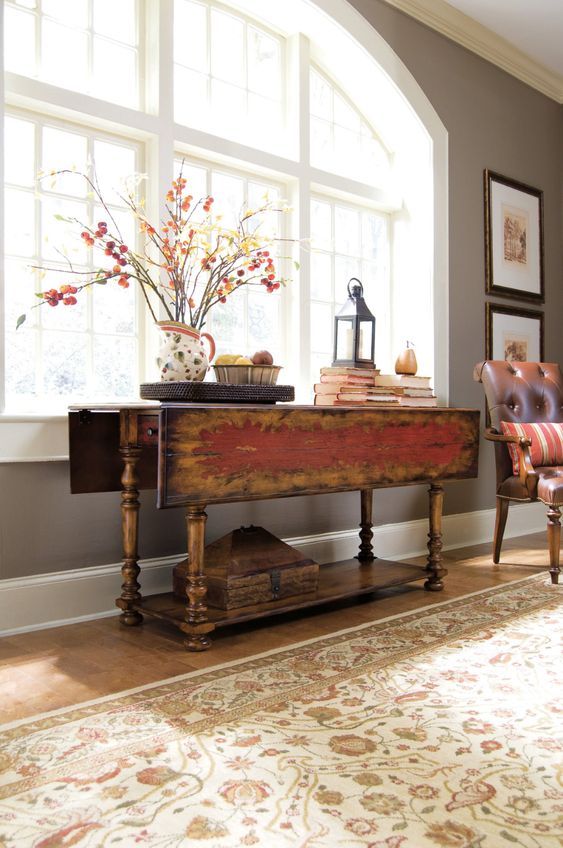 Vicenza Drop Leaf Console | Covetboard Home