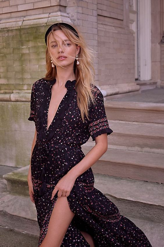 Free people wanderer maxi on sale dress